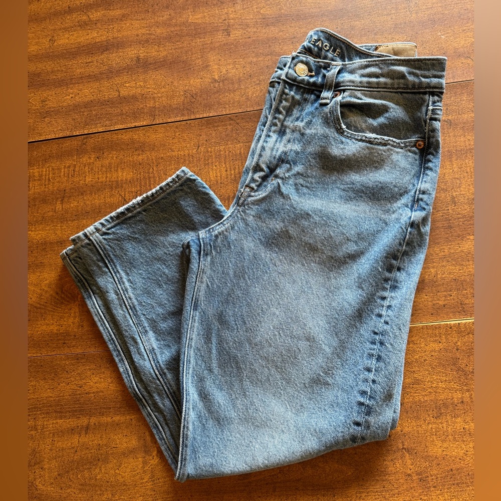 American Eagle High Rise Ankle Jeans